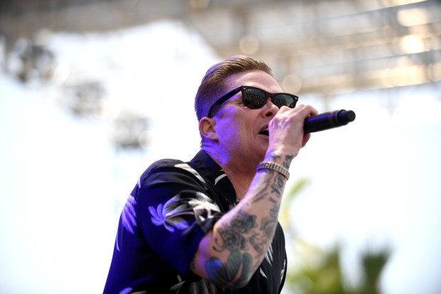 Mark McGrath with Sugar Ray performs at the BeachLife Festival at Seaside Lagoon in Redondo Beach on Saturday, May 4, 2019. (Photo by Axel Koester, Contributing Photographer)