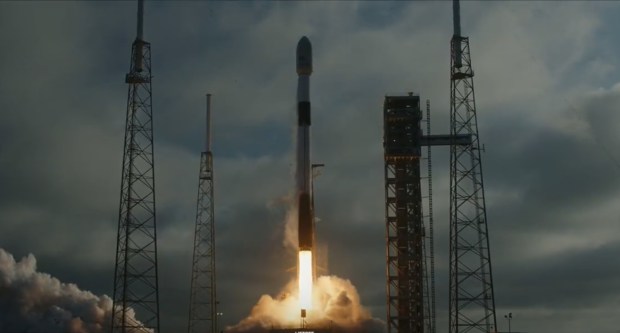 A SpaceX Falcon 9 rocket launches from Cape Canaveral Space Force Station on Sunday, Nov. 12, 2023. (SpaceX)