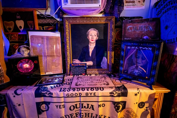 C. Green's Haunted History House & Museum is home to exhibits about the dark, odd and uncouth as seen while following a surprise road trip itinerary from Guess Where Trips on Friday, Aug. 18, 2023. (Patrick Connolly/Orlando Sentinel)