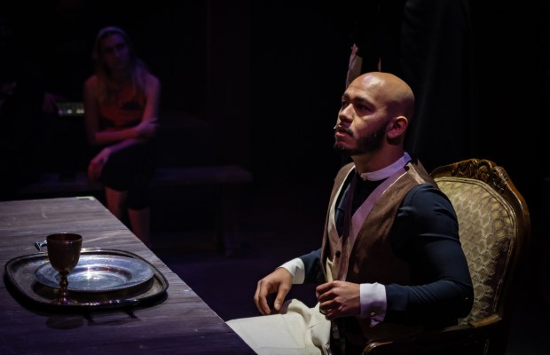 Actor Adonis Perez-Escobar appears in a scene from "Nosferatu" at the Renaissance Theatre in Orlando. (Courtesy Andrew Tolbert via Renaissance Theatre Co.)